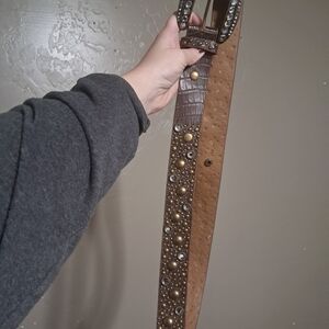 Metro 7 Tan Textured Belt